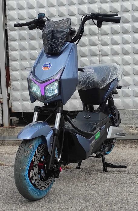 Електрически скутер EcoWay модел YC-H 800W мотор сив цвят