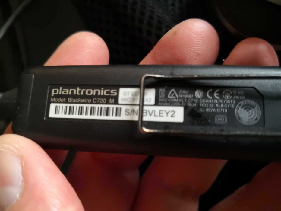 Слушалки Plantronics Blackwire C720