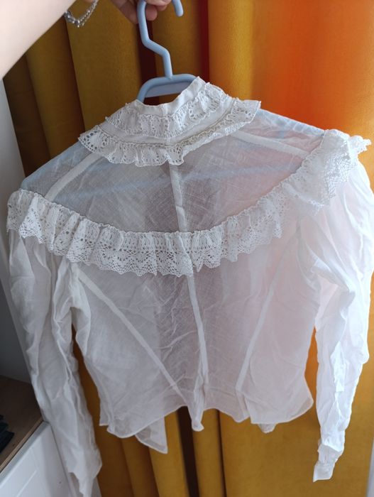 Cămașă cusuta de mana, pattern victorian