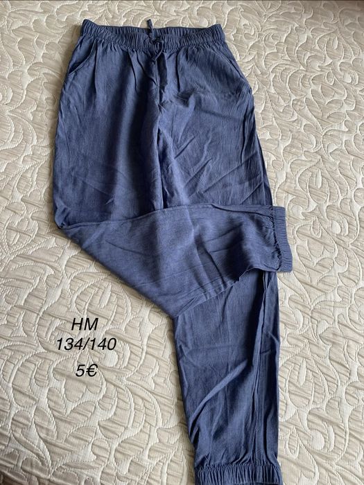 Дънки, клинове, къси панталони 140 см.