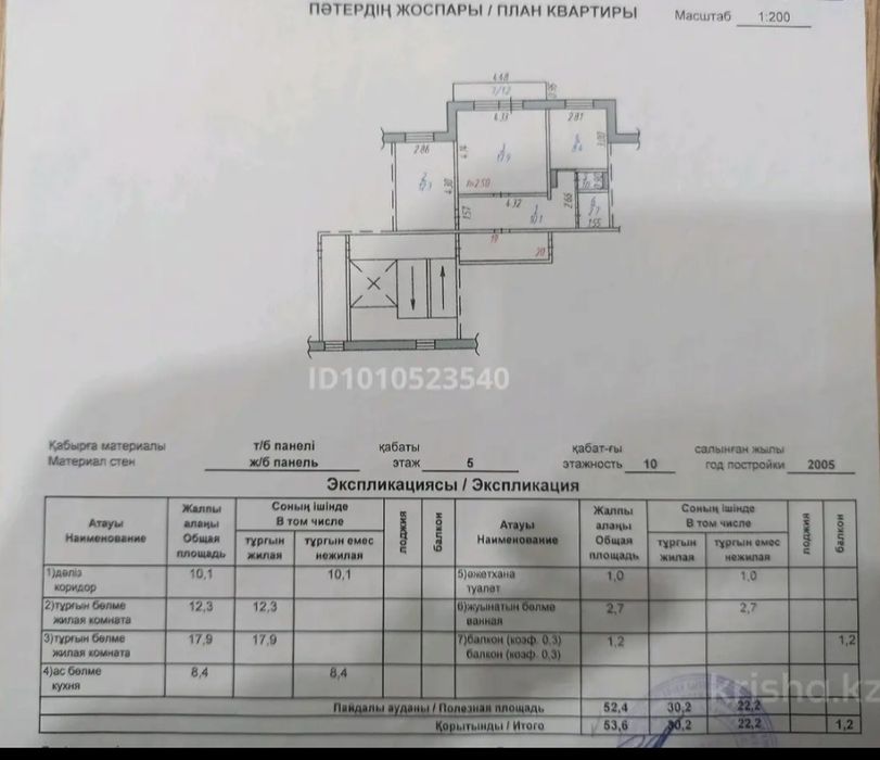 Продаётся квартира