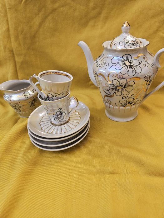 Винтажный кофейный сервиз ГДР