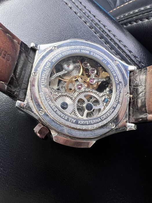 Часы Stührling Original Skeleton Automatic
