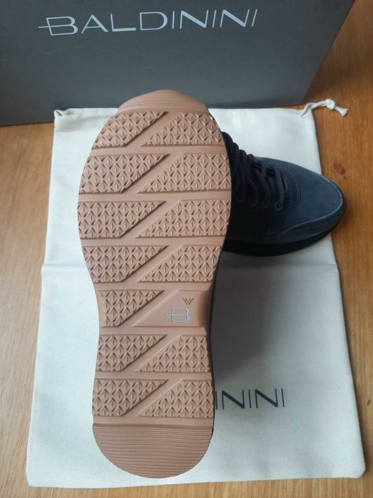 BALDININI Sneakers in Marine Blue Мъжки обувки Балдинини