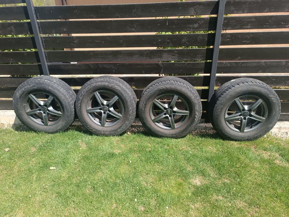 Vând jante 16" 5x108 cu cauciucuri M+S 235 70 R16