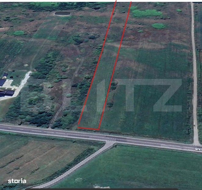 Teren extravilan pentru activitati comerciale – Livezile, DN17
