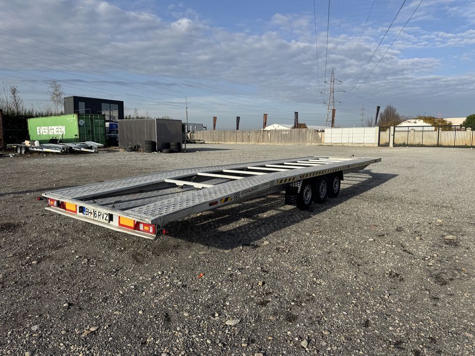 Trailer Platforma auto Aluminiu