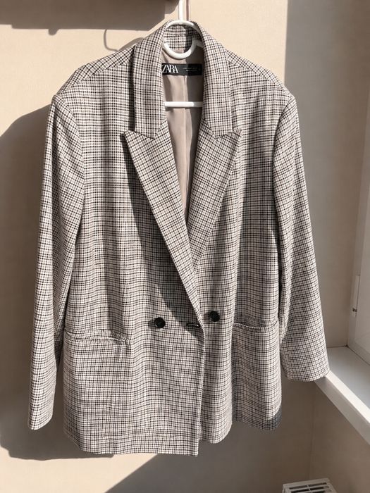 Пиджак Zara оригинал oversize XL