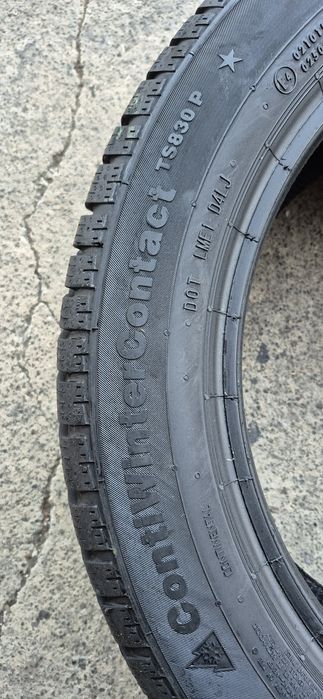 4 anvelope iarna,ca si noi,Continental 205/55/17.Pretul este pe bucata
