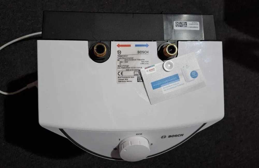 Boiler electric Bosch TR3500TOR 5T, 5L, 2000W, clasa A, alb