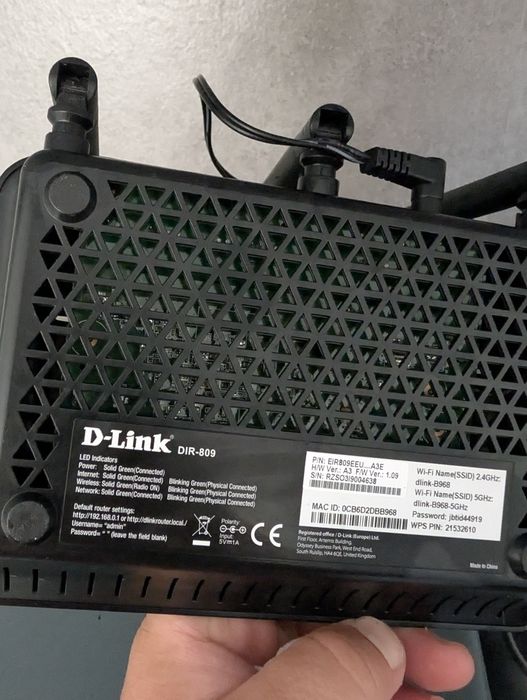 Router D-LINK Dir-809 wifi AC750