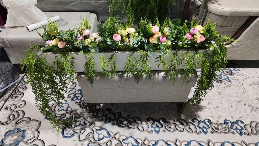 кашпо суний гуллар декор хизмати