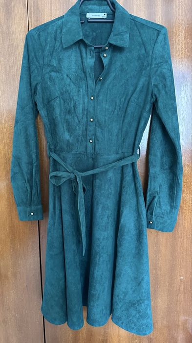 Дамска зелена рокля Reserved, размер XS/S