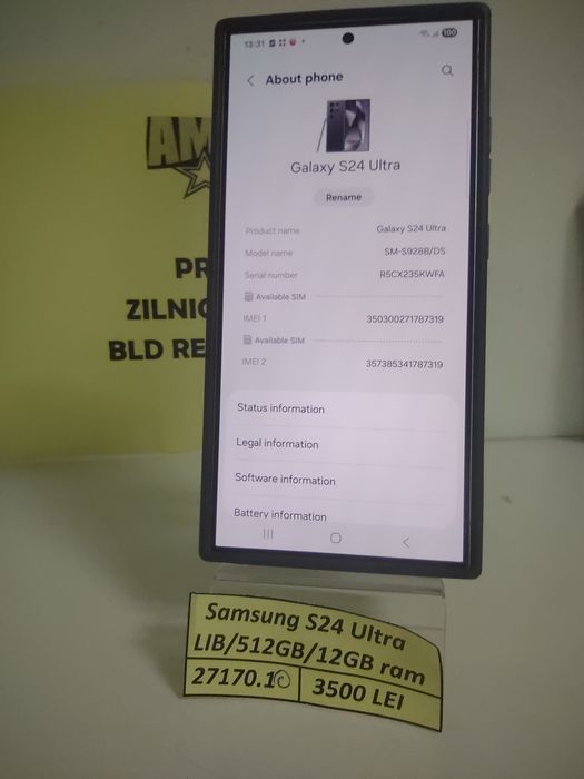 Samsung S24 Ultra 512Gb(efn)
