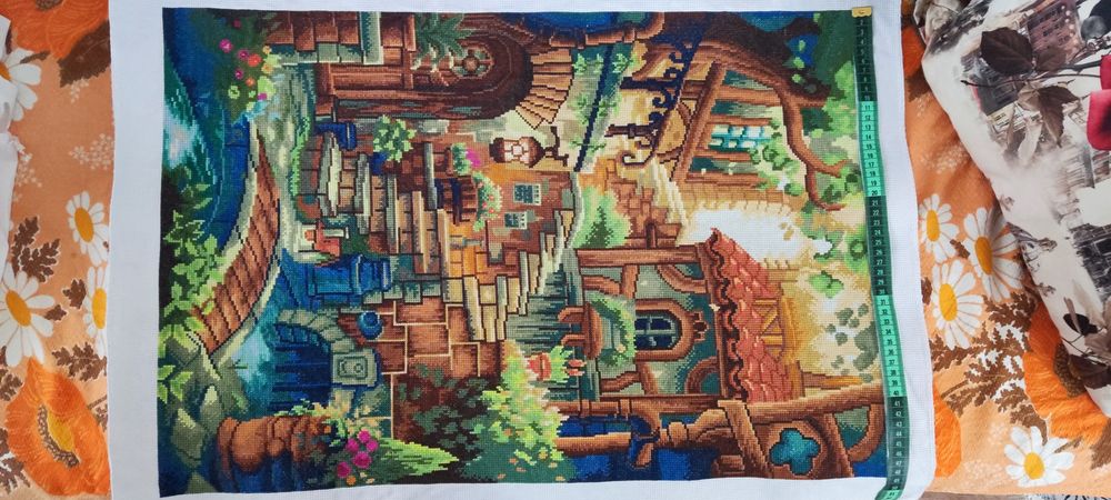 Картины, вышивка крестиком