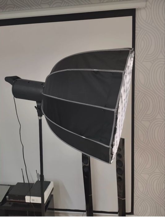 Softboks rgb lampa