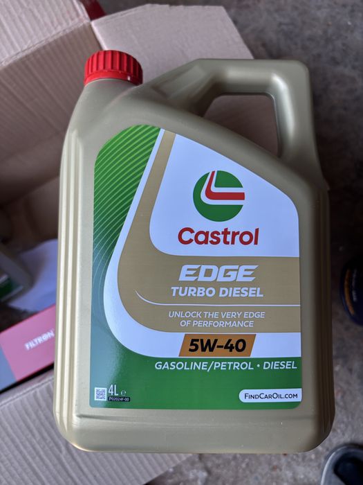Масла Castrol 5W-40 и филтри Bosch