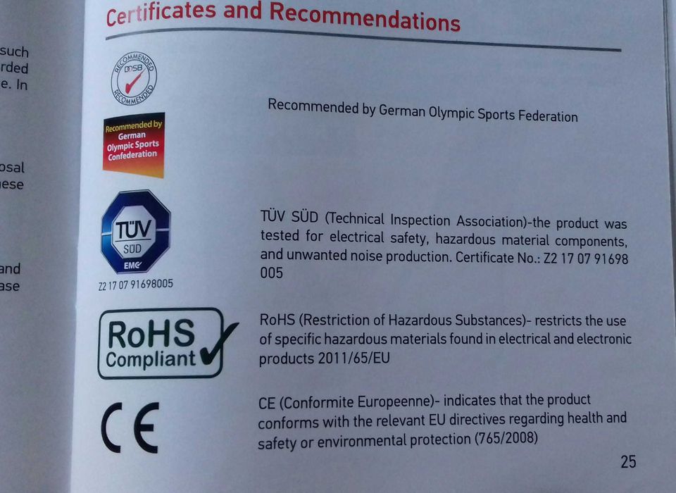 Фитнес масажор Donnerberg das Original Premium