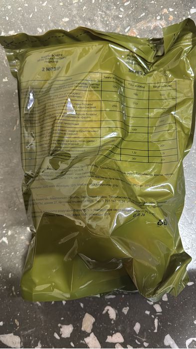 Сухпай ИРП сухпаек армейский срок нормальный