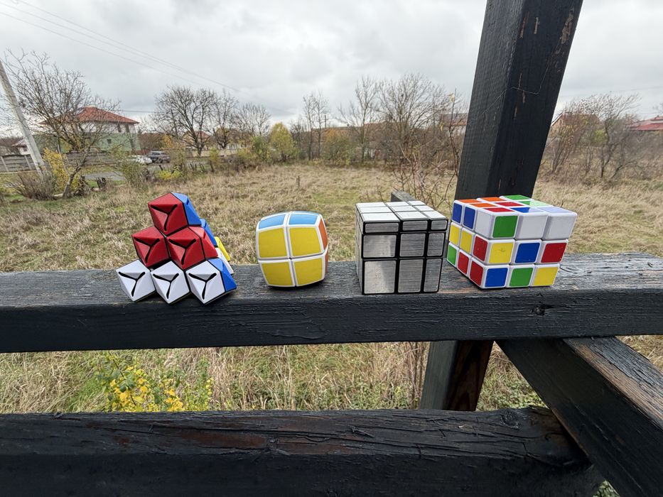 Jocuri logica: cub rubik, x si 0, labirint