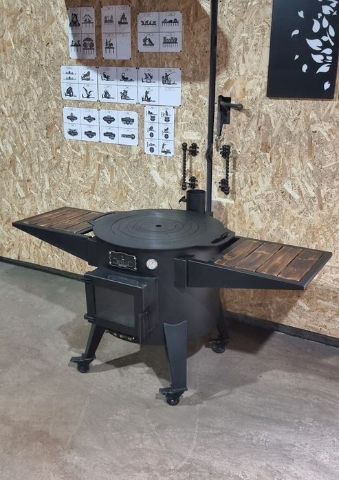 Очаг PRO-028,печь для казана, казан, гриль, мангал, учаг, учак