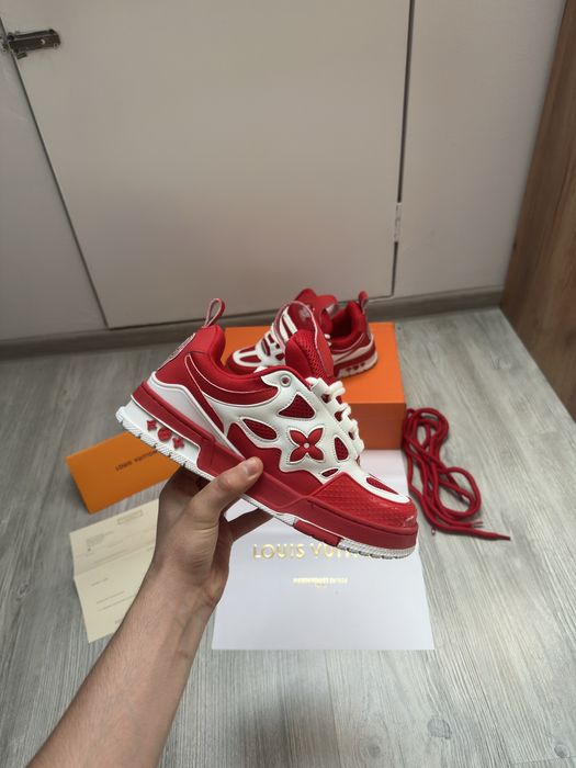 Louis Vuitton Skate Rosu Full Box Calitate Premium