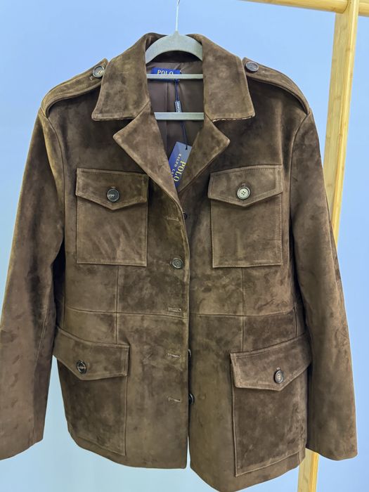 Куртка из натуральной замши