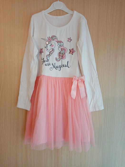 Красиви детски рокли, ръст 128 , 6-7 години