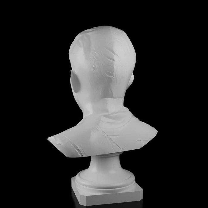 Скулптура по снимка – бюст по поръчка, 3D печат FDM, уникален, 15 см