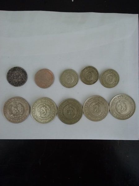 Лот 10ст. -1951г.,1974г. и 50ст.-1959г., 1974г. и 1990г.