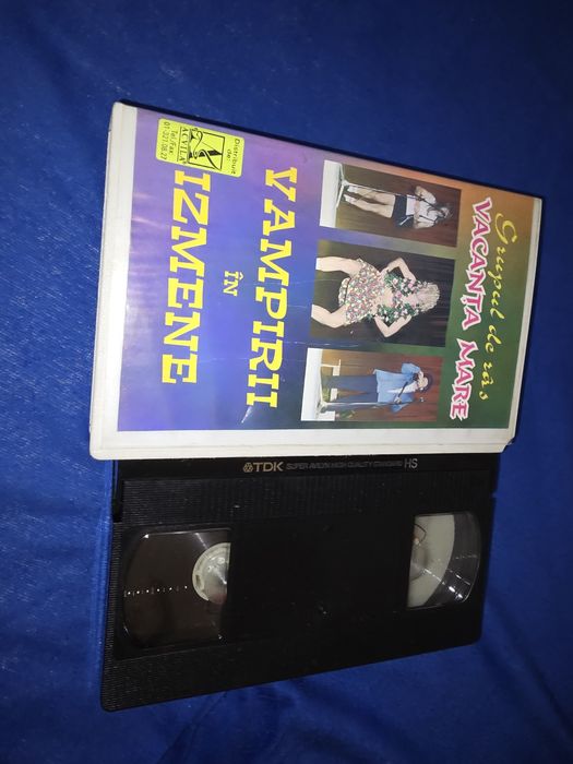 Casetă Vhs,Vacanța Mare, originală, 60 lei,plus bonus
