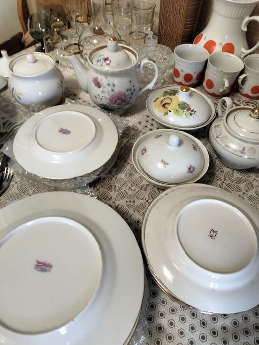 Продам советскую , японскую посуду