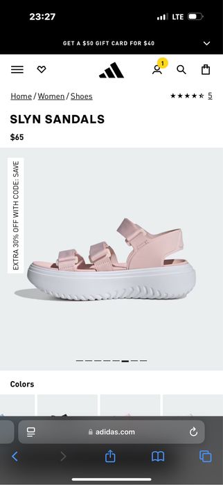 Продам ADIDAS сандалий. Новые,Оригинал.