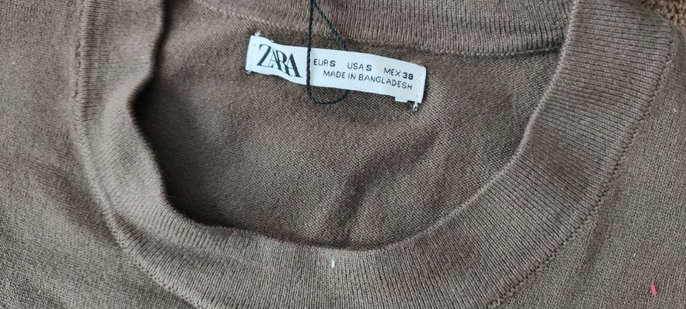 Bluza maronie Zara