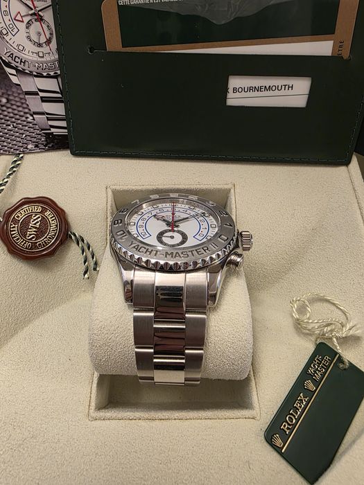 Rolex Yacht-Master II aur alb 116689
