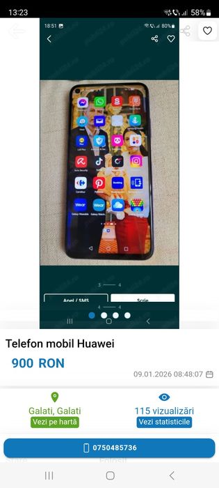 Telefon mobil Huawei nova 5t