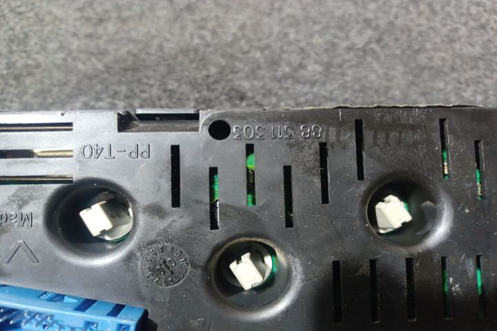 Display bord 9631710380 88311303 Citroen Xsara prima generatie (facel