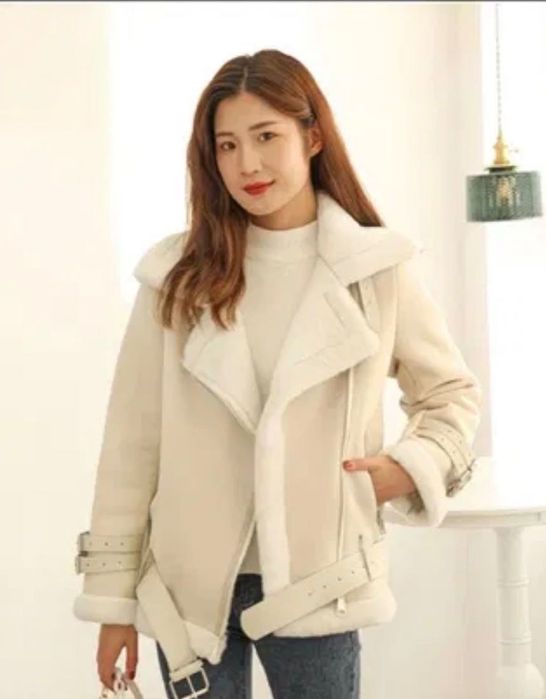 Угги миу миу в молочном цвете