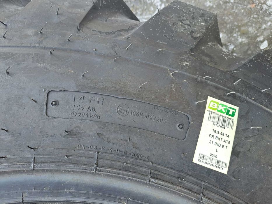 Cauciucuri noi buldo spate 16.9-28 BKT 14PR anvelope rezistente uzura
