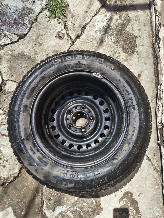 Roată de rezervă / Roată iarnă BMW E46 R15 5x120 - Cauciuc Gislaved stare foarte bună