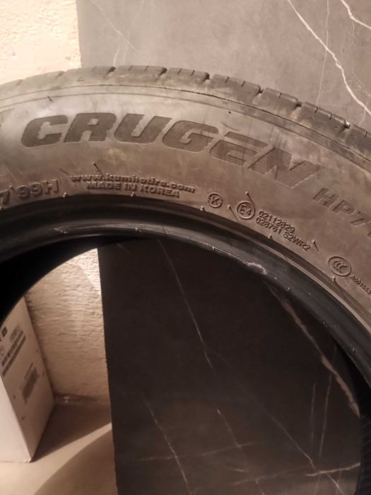 Vând 4 buc.anvelope/ cauciucuri KUMHO CRUGEN de vara