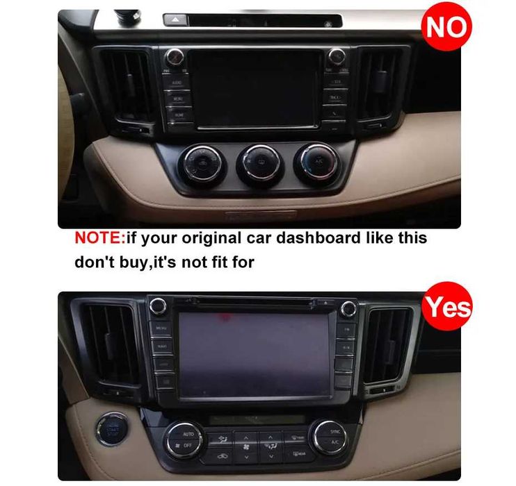 Navigatie Android TESLA Toyota RAV4 2013-2018 1/6 Gb Ram Waze Carplay