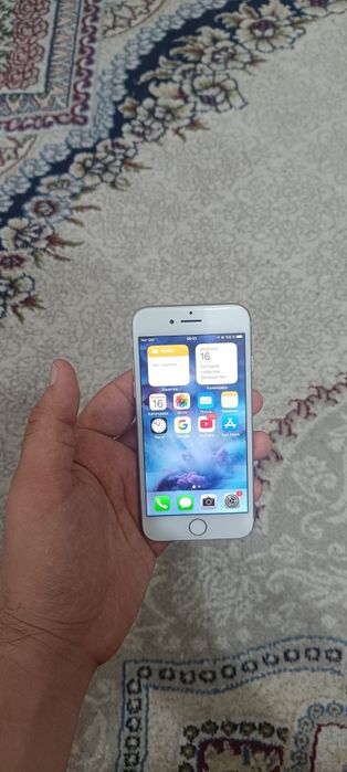 Apple Iphone 7 256GB Silver Oq Original Holati Yaxshi 256GB Flagman