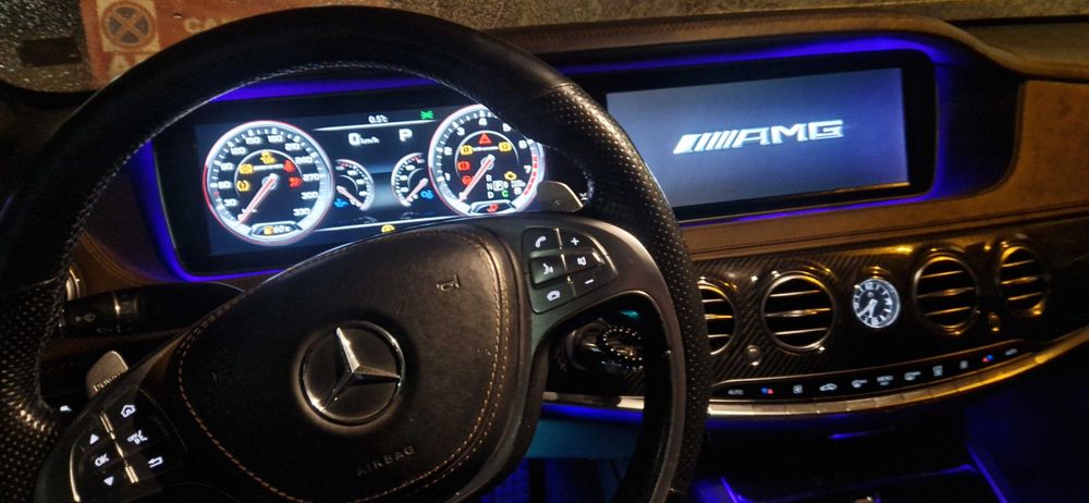 Актививиране на ///AMG меню за Mercedes Benz S-class W222 /223
