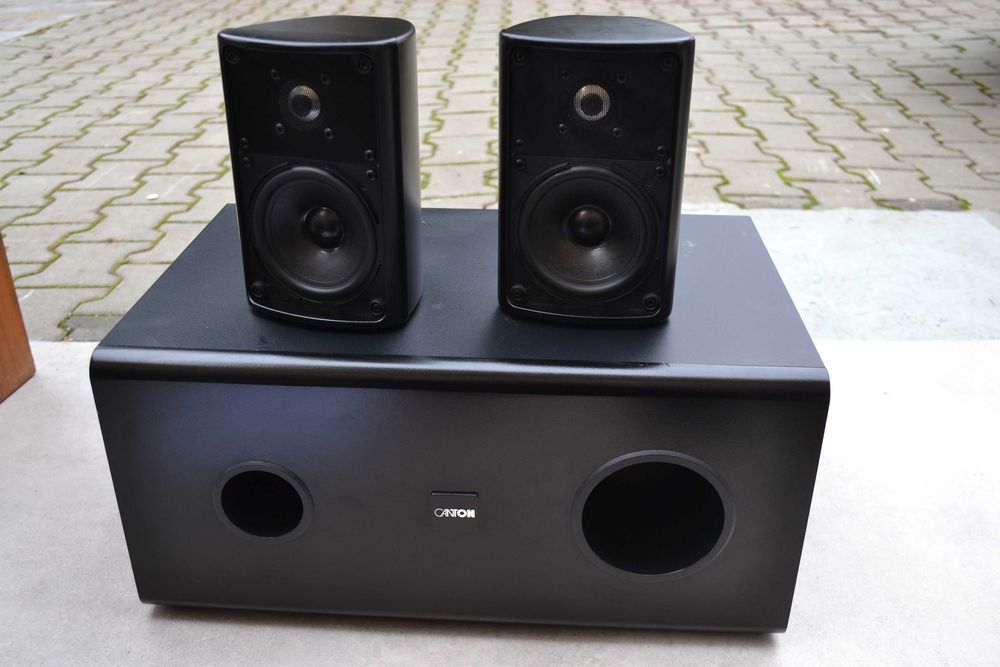 Subwoofer pasiv Canton Combi 24 DC+ 2 Boxe Canton