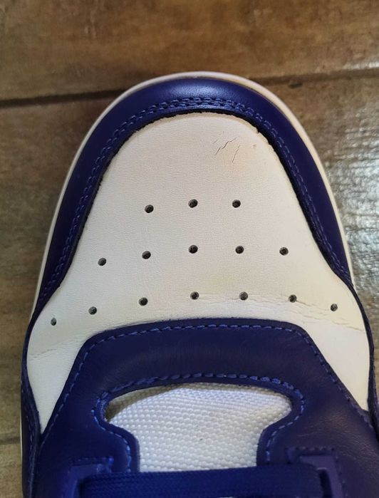 Adidași Tommy Jeans, alb-albastru, stare foarte buna, mărime 43