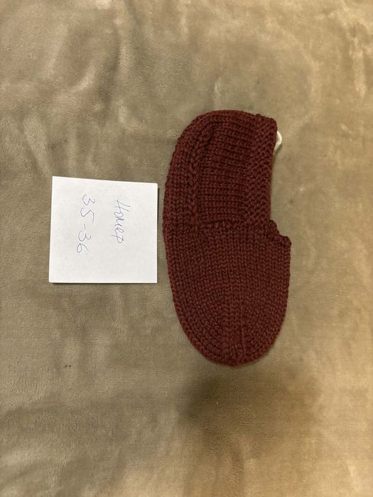 Плетени вълнени чорапи