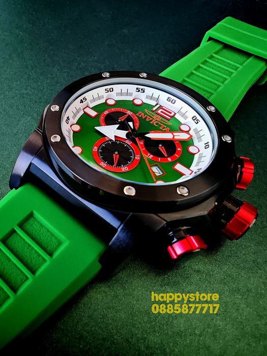 INVICTA Sea Hunter Green 54 mm, Инвикта нов ръчен часовник