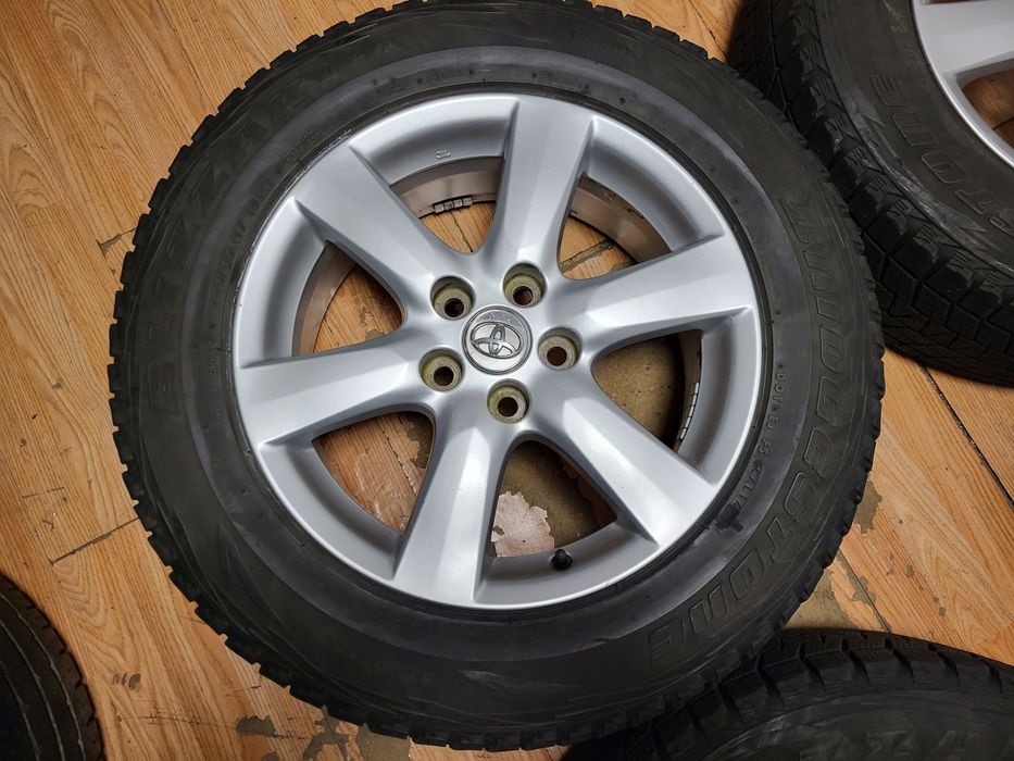 Toyota 17" 5x114,3 RAV 4 оригинални лети джанти Тойота 225/65/17