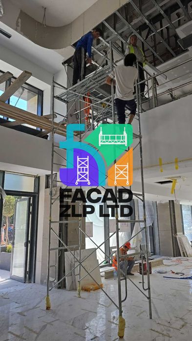 Строительные леса с поддоном, антикоррозия, усиленные, легкие, Китай